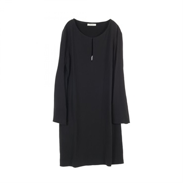 THE ROW Dress Rayon Black Used Women #XS