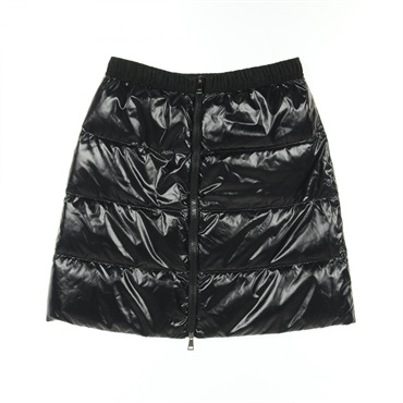 MONCLER GONNA skirt 2590500 Nylon Black Used Women #44