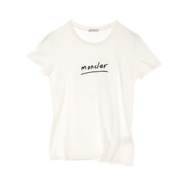 MONCLER T-shirt Tops 8C78910 cotton White Used Women size L