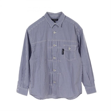 COMME des GARCONS HOMME Shirts Tops AD2024 cotton Blue White Used mens #XS