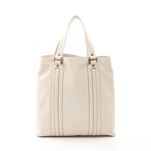 GUCCI Tote Hand Bag 232600 leather White Used mens