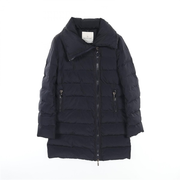 MONCLER GERBOISE Down jacket coat #00 54543 polyester Navy Used