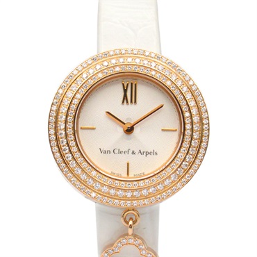Van Cleef & Arpels charm Wrist Watch VCARO29700 Quartz 18KPG Gold Used Women