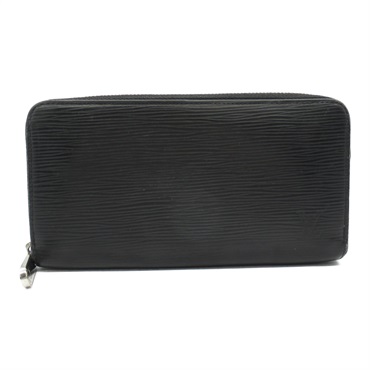 LOUIS VUITTON Zippy Around long wallet Purse M60072 Epi leather Black Used LV