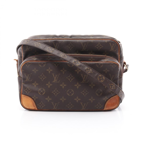 LOUIS VUITTON Nile crossbody Shoulder Bag M45244 Monogram Brown Used Women LV