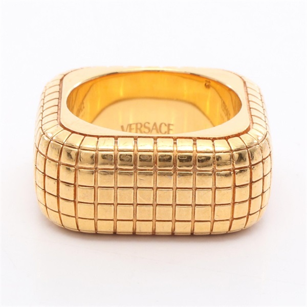 VERSACE Diros Ring Gold Plated Gold Used women US size 6.25