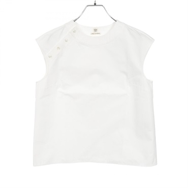 HERMES Blouse Shirts Tops cotton White Used Women size 36