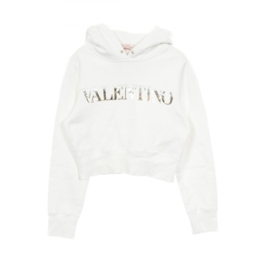 Valentino Hoodie sweatshirt 1B3MF18V7CK cotton White Used Women size S