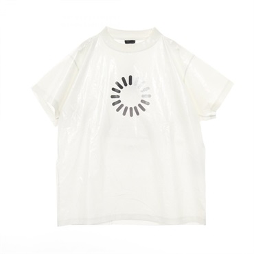 BALENCIAGA LOADING ERROR MISPLACED T-shirt tops 744440 cotton White Used size L