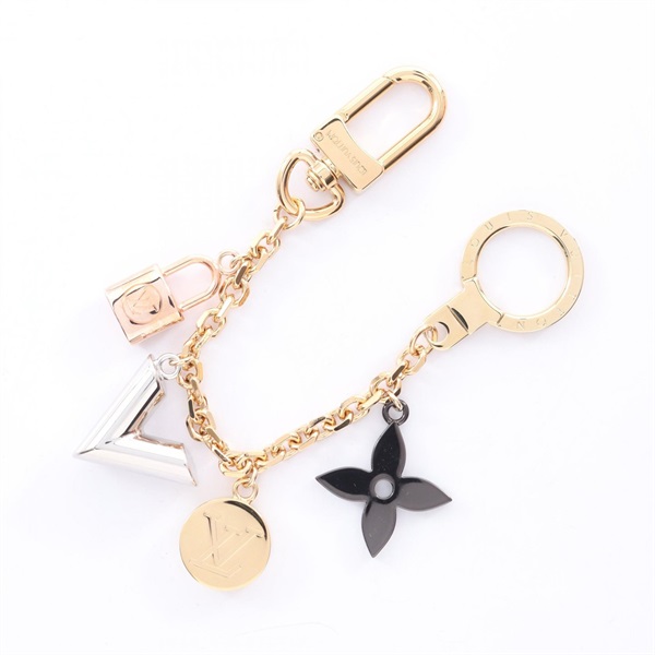 LOUIS VUITTON Chain Kaleido V charm M67379 Gold Plated Metal Used Women LV