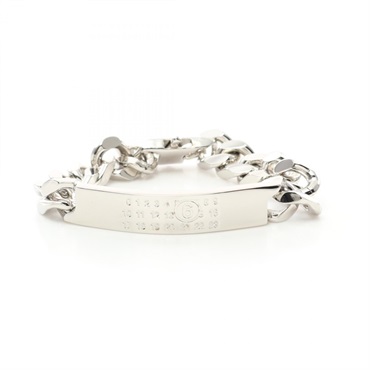 MM6 Chain Bracelet SM6UY0049 Silver plating Used Women