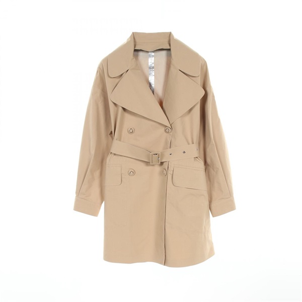 MONCLER LIE Trench coat 1B72740 cotton Beige Used Women Size 00