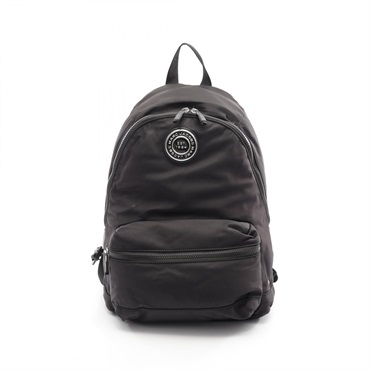 MARC JACOBS Rucksack Backpack 4S3HBP002H02 Nylon Black Used Women