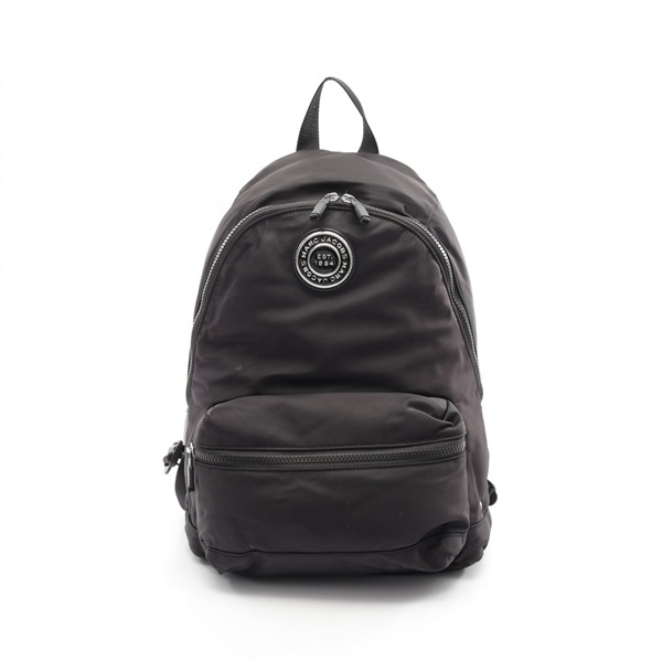 MARC JACOBS Rucksack Backpack 4S3HBP002H02 Nylon Black Used Women