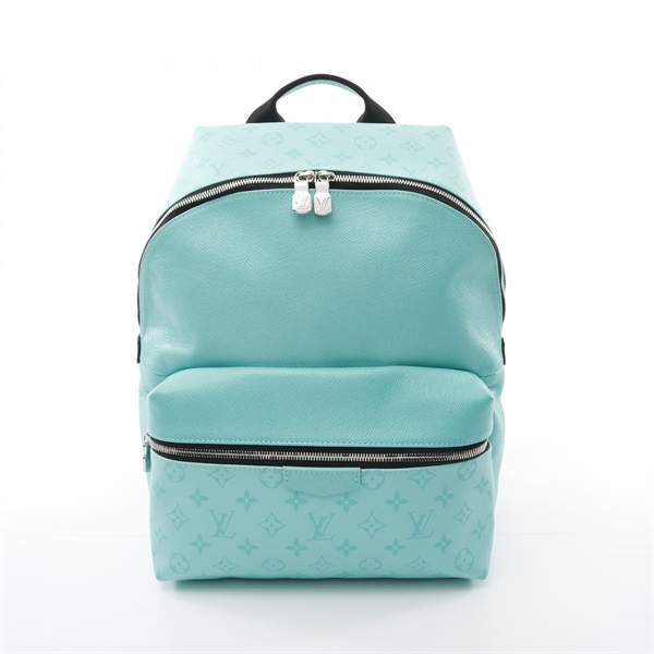 LOUIS VUITTON Discovery Backpack Rucksack M30227 Taigalama leather vert Used
