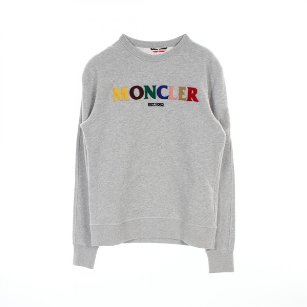 MONCLER GENIUS 2 MONCLER 1952 sweat 8G71610 cotton Gray Multicolor #S Used mens