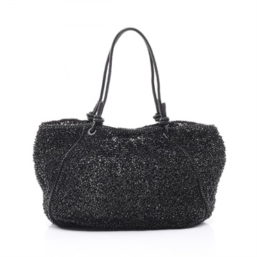 ANTEPRIMA Wire Bag Node U Tote Bag PB24SS75A8-145 canvas Black Used Women