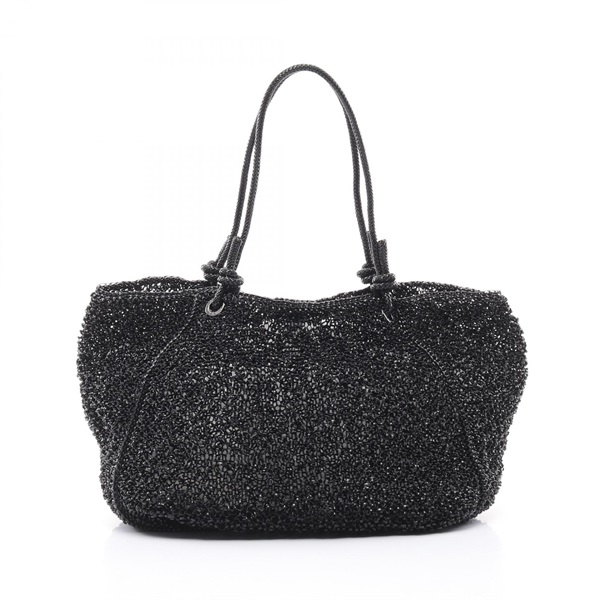 ANTEPRIMA Wire Bag Node U Tote Bag PB24SS75A8-145 canvas Black Used Women