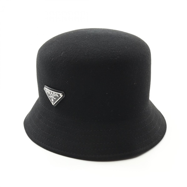 PRADA hats chapeau 61cm 2HC267 wool Black Used
