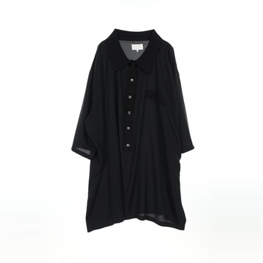 Maison Margiela White Label Dress S29GL0008 Polyester Black Used Women Size S