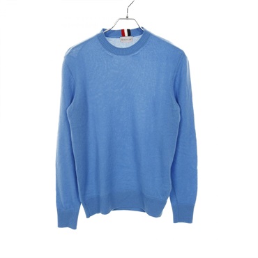 MONCLER Pullover Sweater Knitwear 9028100 cashmere Blue Size S Used Women