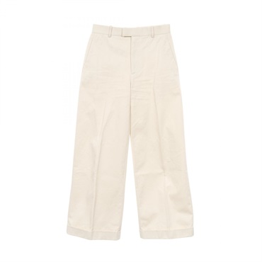 BOTTEGA VENETA Pants Cotton Beige Size 36 Used Women