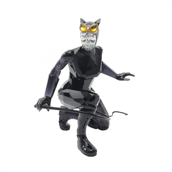 SWAROVSKI Catwoman figurine toy crystal Black Used unisex