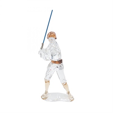 SWAROVSKI Star Wars Luke Skywalker Figurine toy crystal Clear Brown Used unisex
