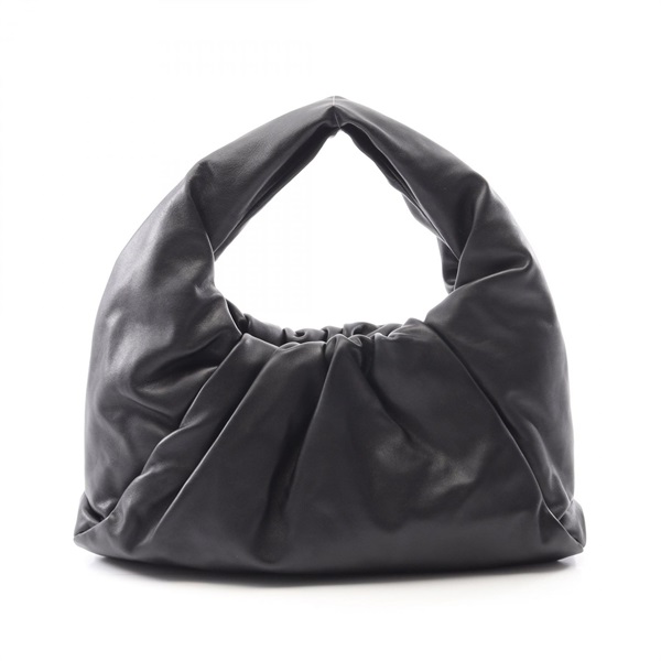 BOTTEGA VENETA The Shoulder Pouch Handbag 610524 leather Black Used Women