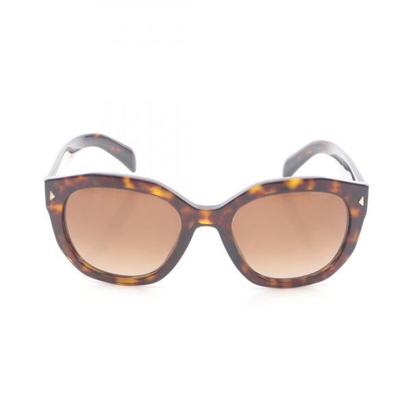 PRADA sunglasses eyewear SPR16V Plastic Brown Used mens