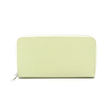 LOUIS VUITTON Zippy Around long wallet M82513 Epi leather Green Used unisex LV