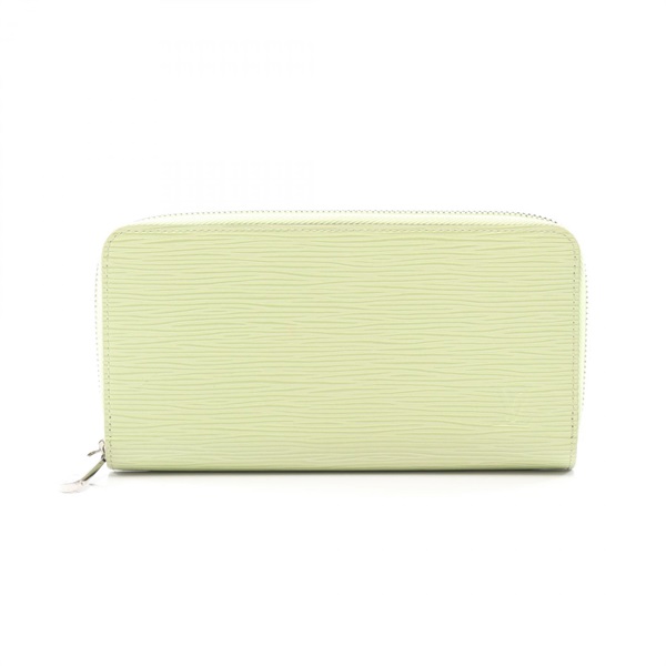 LOUIS VUITTON Zippy Around long wallet M82513 Epi leather Green Used unisex LV