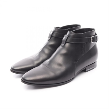 SAINT LAURENT PARIS Jopper Ankle Boots 379762 Leather Black #40 Used mens