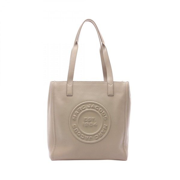 MARC JACOBS Signet Work Shoulder Tote Bag H051L01FA21 leather Beige Used Women