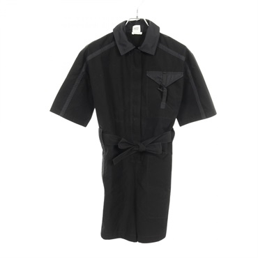 HERMES Jumpsuits All in one 3E0406DP cotton Black Used Women size 34
