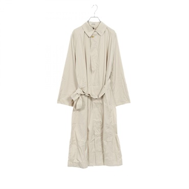 AURALEE Stainless Collar Coat A20SC02LP polyester Beige #1 Used mens