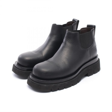 BOTTEGA VENETA Boots leather Black #38 Used Women