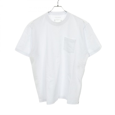 Sacai Side zip T-shirt short sleeves #3 cotton White Used mens