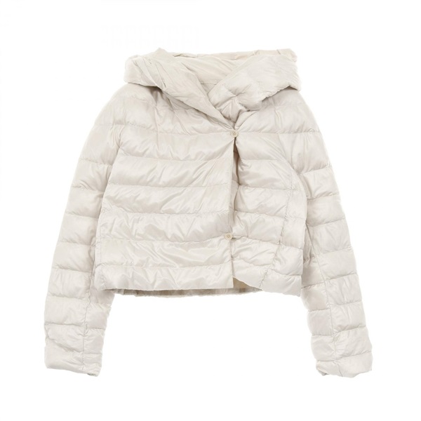 MAX MARA The Cube Down jacket polyester White #40 Used Women