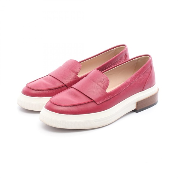 TOD'S Shoes Loafers XXW92B0Y41Z6VA leather Pink Used Women size 37