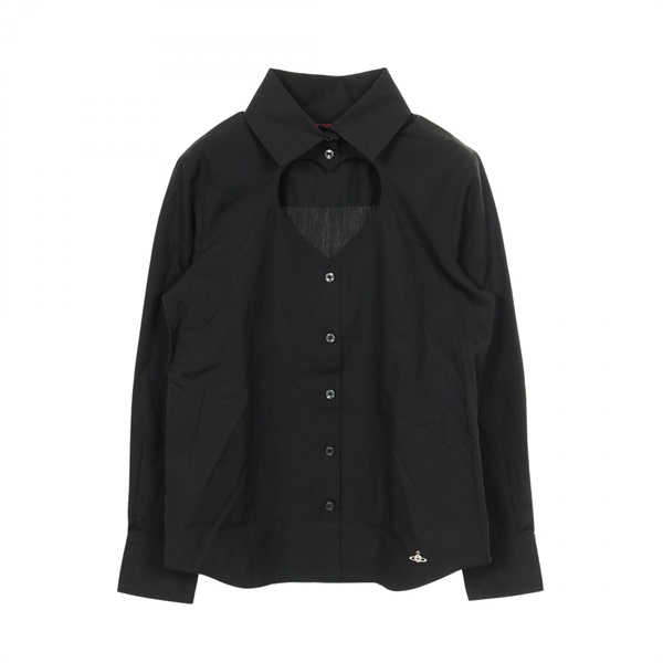 Vivienne Westwood Red Label Shirt cotton Black #02 Used Women