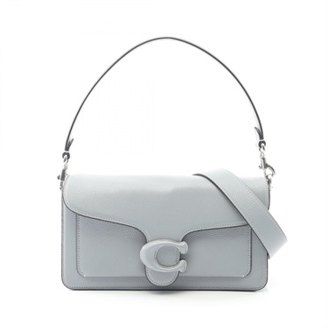 COACH Tabby Shoulder Crossbody Handbag CH735 leather Blue Used Women