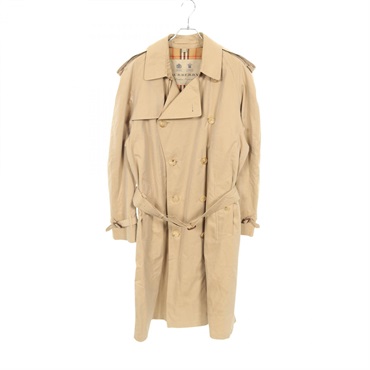 BURBERRY Westminster Heritage Trench coat Jacket #50 cotton Beige Used Women
