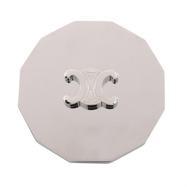 CELINE Candle Triomphe Lid Stainless Steel Used Women