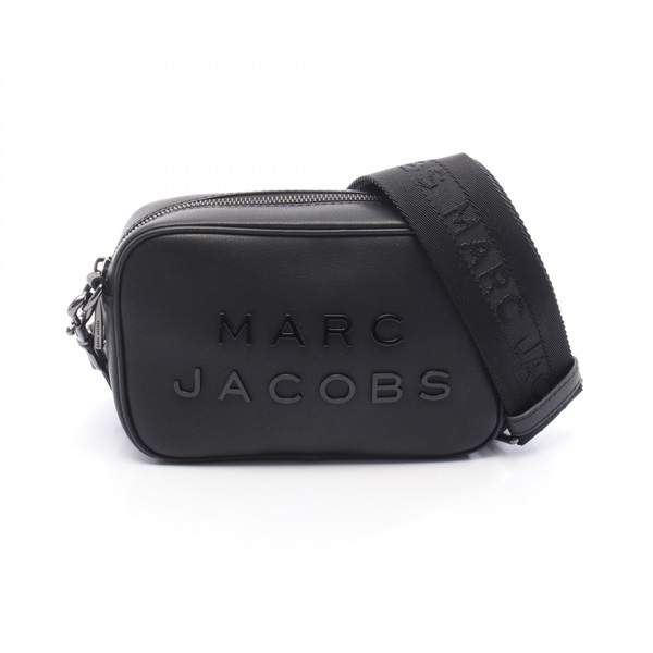 MARC JACOBS DTM FLASH CROSSBODY Shoulder Bag H107L01SP22 leather Black Used
