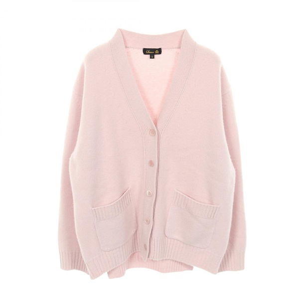 Drawer Cardigan Sweater Knitwear #1 cashmere Pink Used Women