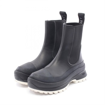 Stella McCartney TRACE Short boots shoes #37 leather rubber Black Used Women