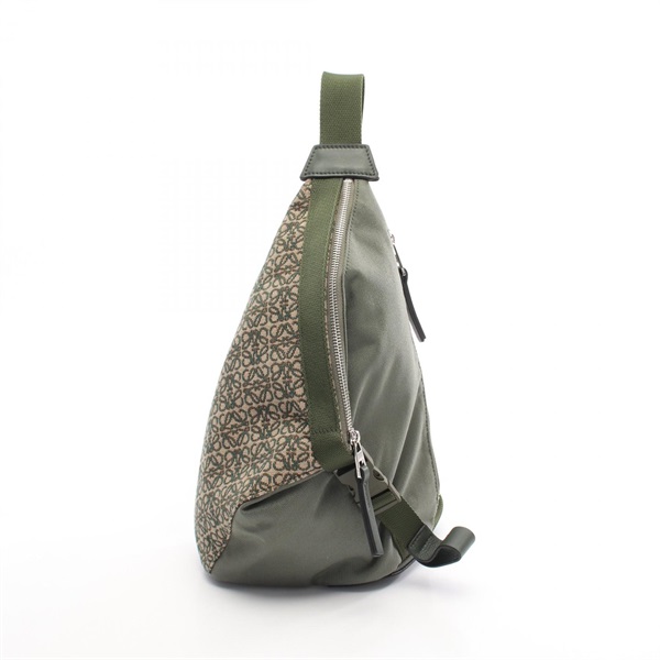 LOEWE Anton Thring Anagram Waist bum sling ag B664M44X01 canvas leather Khaki