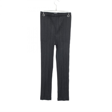 PLEATS PLEASE Pleated Pants #2 polyester Black Used Women