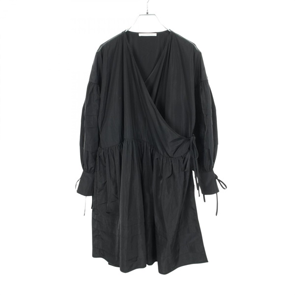 Cecilie Bahnsen AMALIE DRESS #XS-S polyester Black Used Women